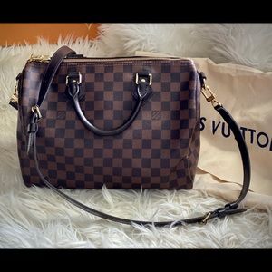 ✨Gorgeous✨ Speedy Bandouliere 30 Damier Ebene